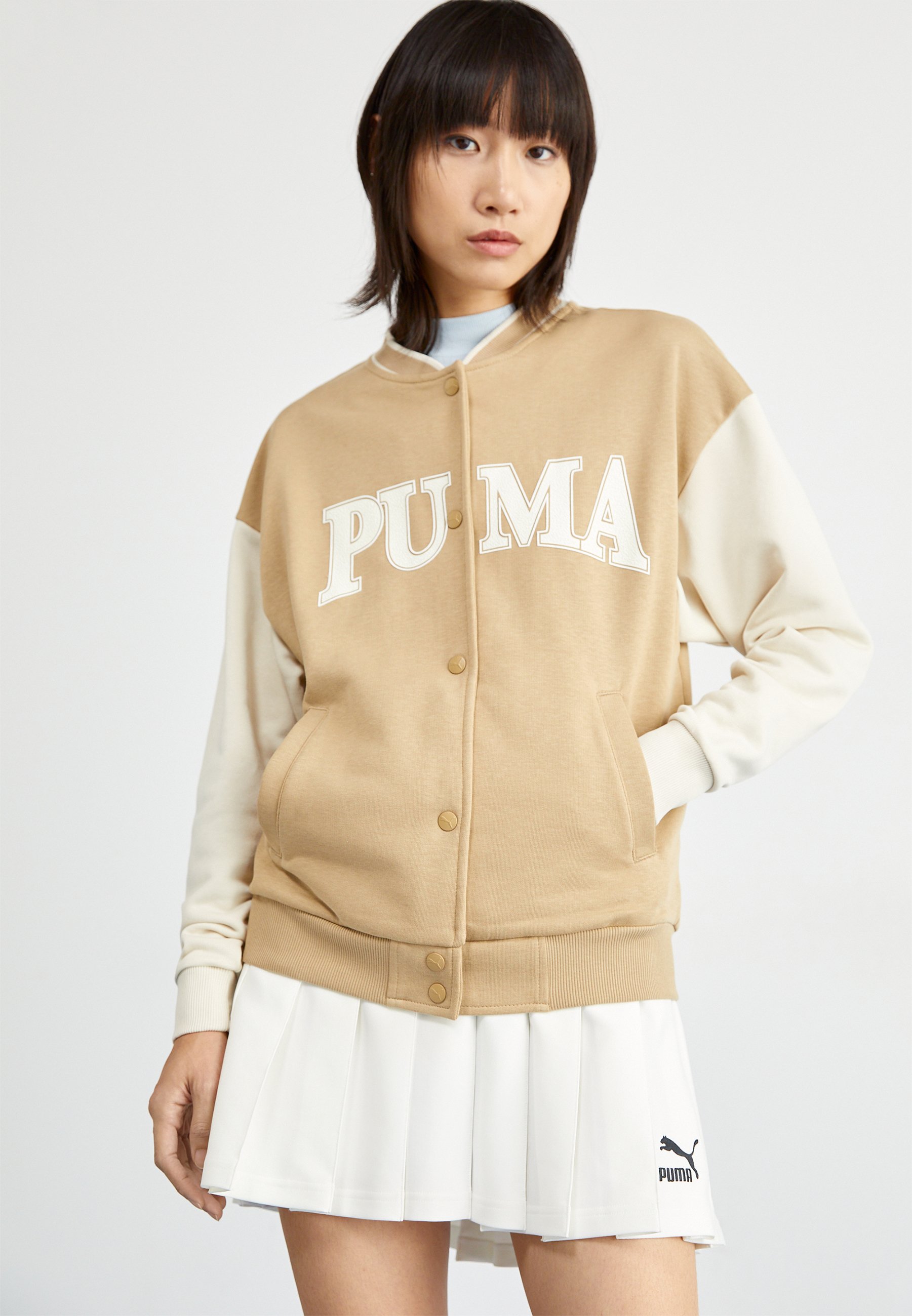puma beige jacket