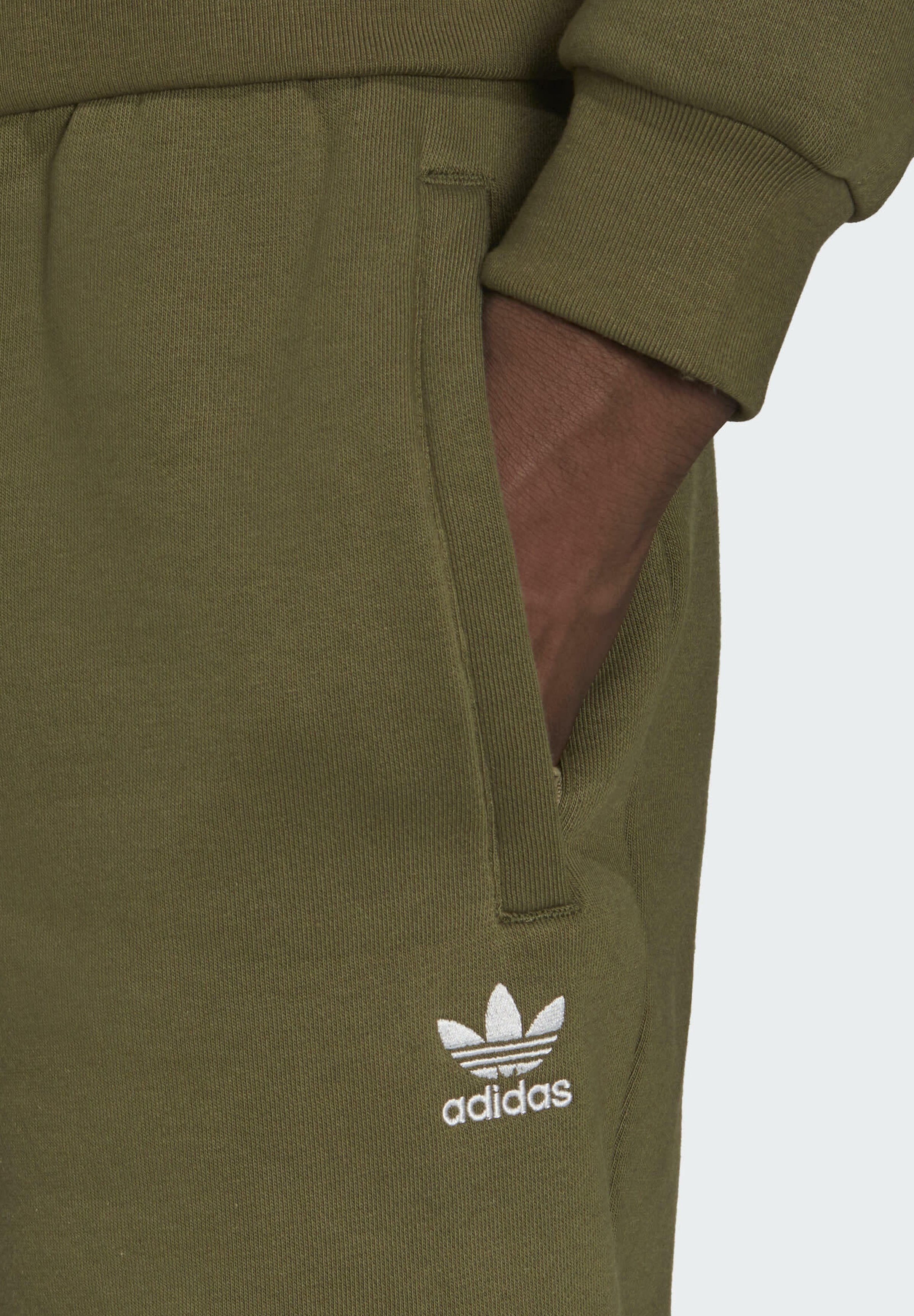 olive green adidas shorts