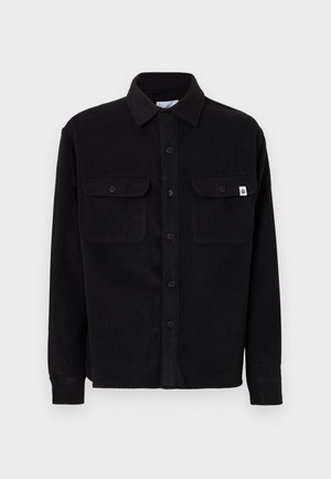 JOWEN OVERSHIRT UNISEX - Bluza z gumbi - black