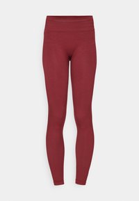 SEAMLESS LEGGING - Tights - red