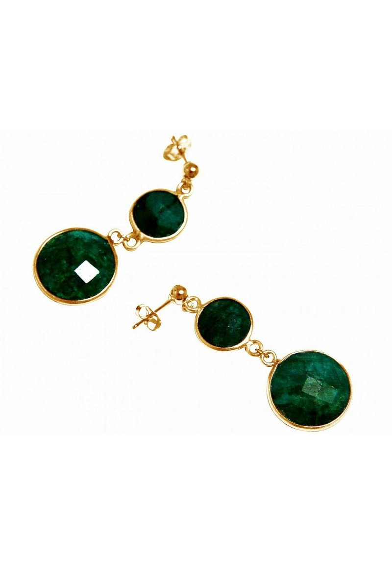 Damen Halsketten | Gemshine Ohrringe smaragd grün/grün - XX44119 Damen Halsketten | Gemshine Ohrringe smaragd grün/grün - XX44119