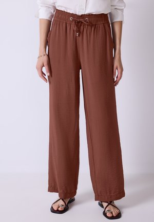 WIDE  - Trousers - braun