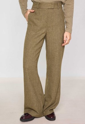 MAXENCE CHEVRONS - Pantaloni - vert
