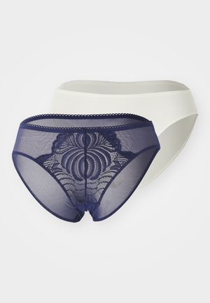 LINCOLN 2 PACK - Slip - blue/ivory