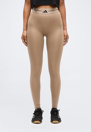 HYPERGLAM - Legíny - chalky brown