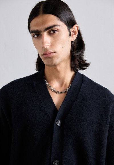 Emporio Armani CARDIGAN - Kardigán - blu navy