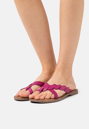 T-bar sandals - fuxia