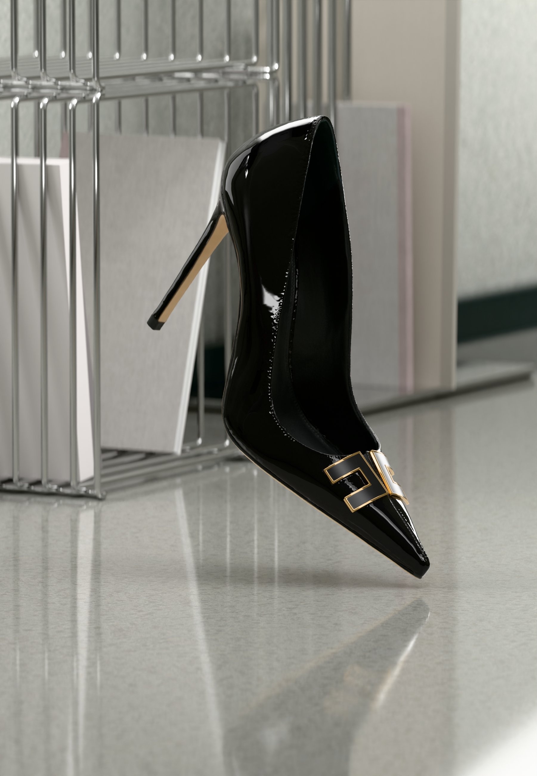 Elisabetta Franchi WOMENS SHOES - Pantofi clasici cu toc - nero