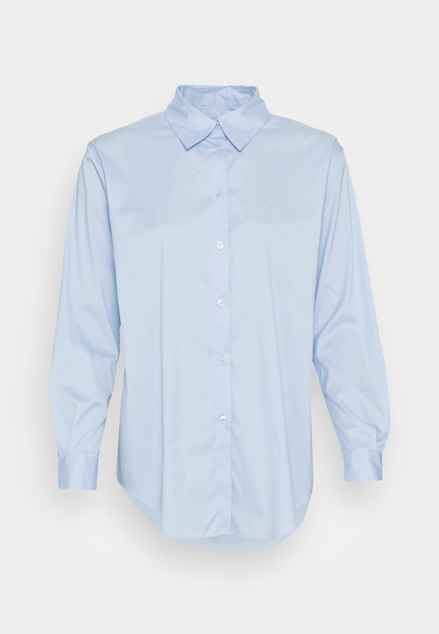 calvin klein blue blouse