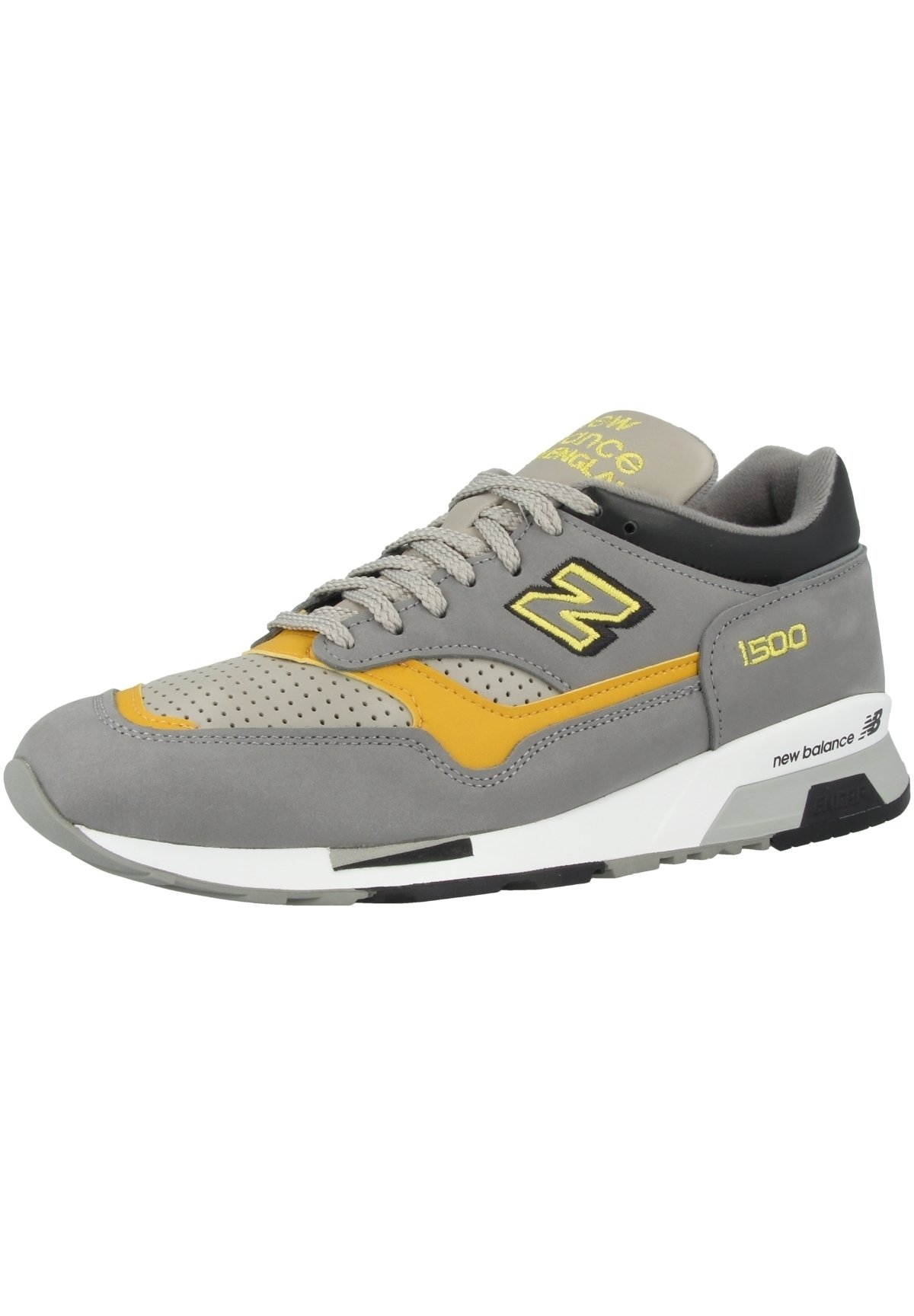 New Balance Sneakers laag - grey yellow/Grijs - Zalando.nl