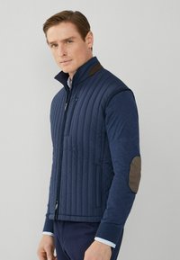 Hackett London CHANNEL - Strukirani kaput - navy blazer