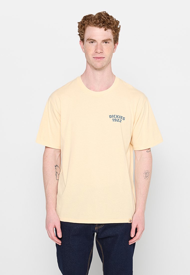 Dickies T-shirt print lichtgeel Dickies T-shirt print lichtgeel