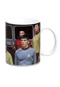 LOGOSHIRT STAR TREK - USS ENTERPRISE - CREW - Trinkflasche - farbig