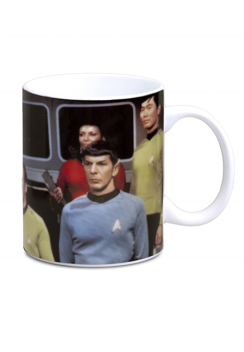 LOGOSHIRT STAR TREK - USS ENTERPRISE - CREW - Trinkflasche - farbig