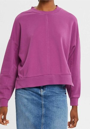 Sweatshirt - purple