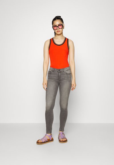 DL1961 FLORENCE RISE INSTASCULPT ANKLE - Jeans Skinny Fit - drizzle