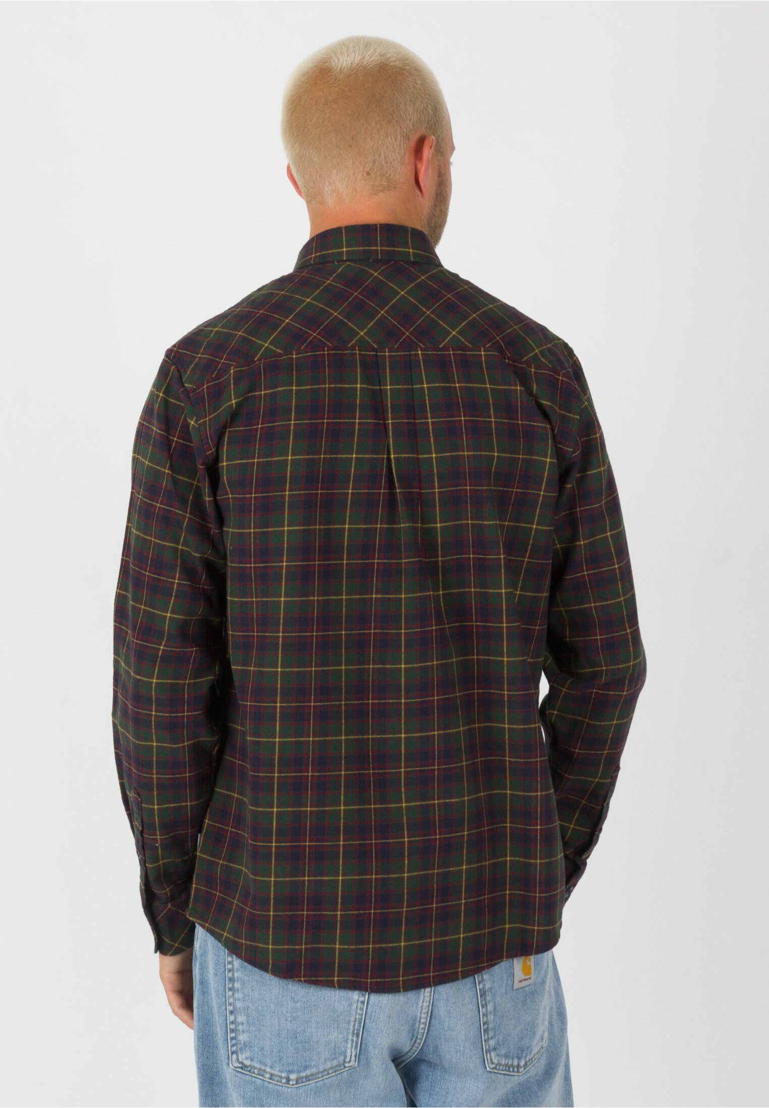 Carhartt WIP HUFFMAN Overhemd bottle greenGroen Carhartt WIP Sweater greenGroen Zalando.nl