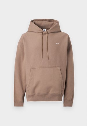 Nike Sportswear, M NL SOLO SWSH BB PO HOODIE - Суитшърт с качулка - mink brown/white