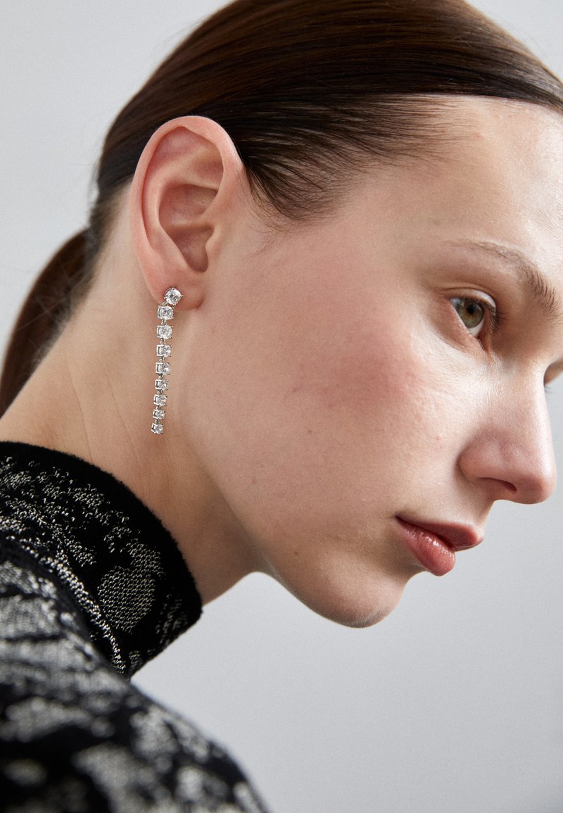 Marchesa LINEAR - Boucles d'oreilles - silver-coloured