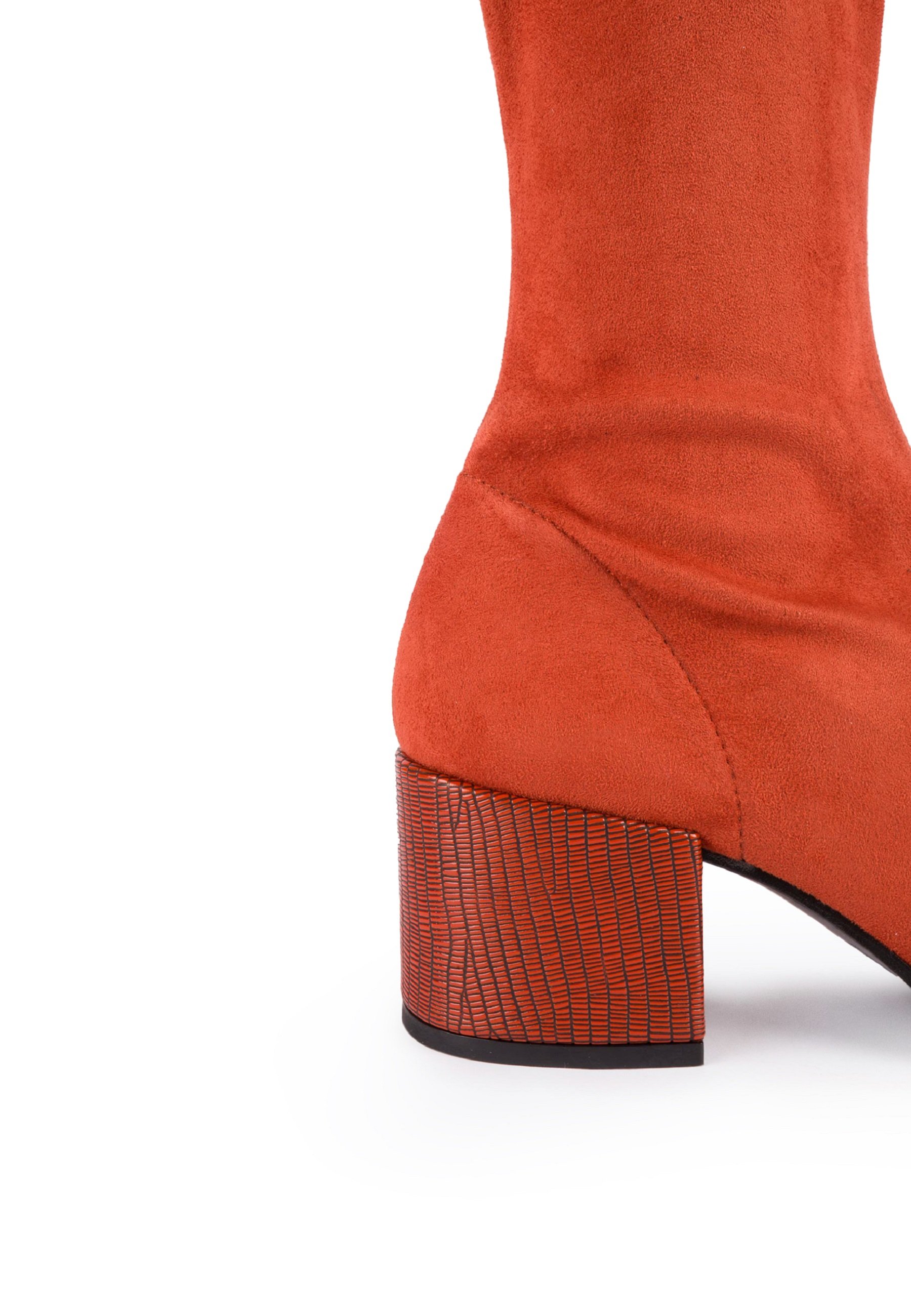 CUPLÉ Botas mosqueteras - orange/naranja - Zalando.es