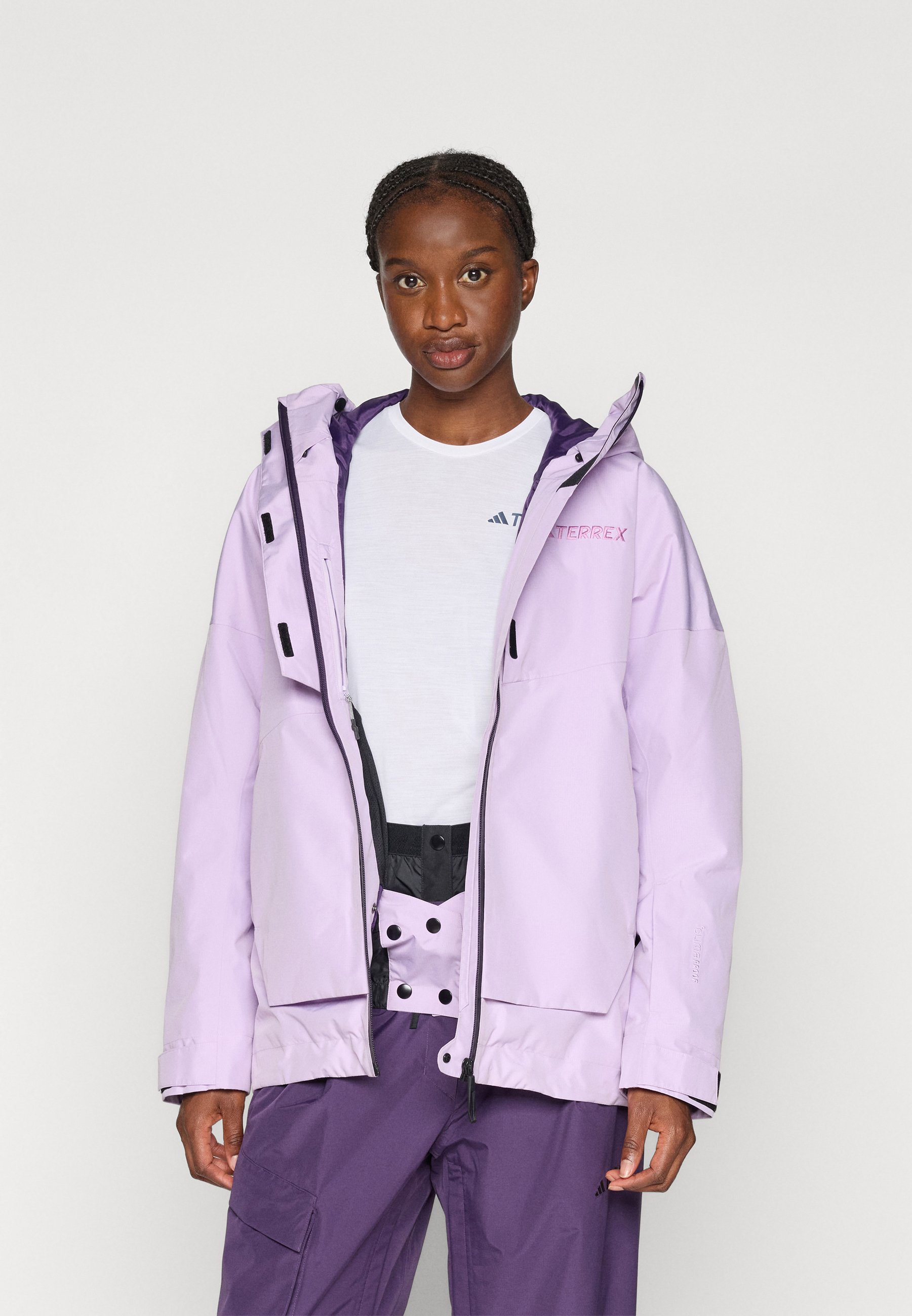 adidas Terrex Ski jacket - powder plum/lilac - Zalando