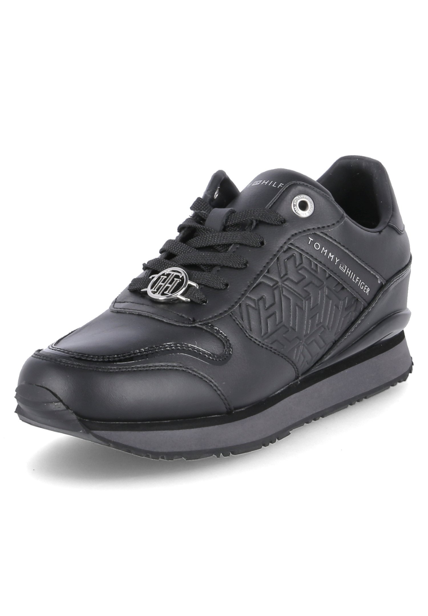 Tommy Hilfiger Sneakers laag - schwarz/Zwart - Zalando.nl