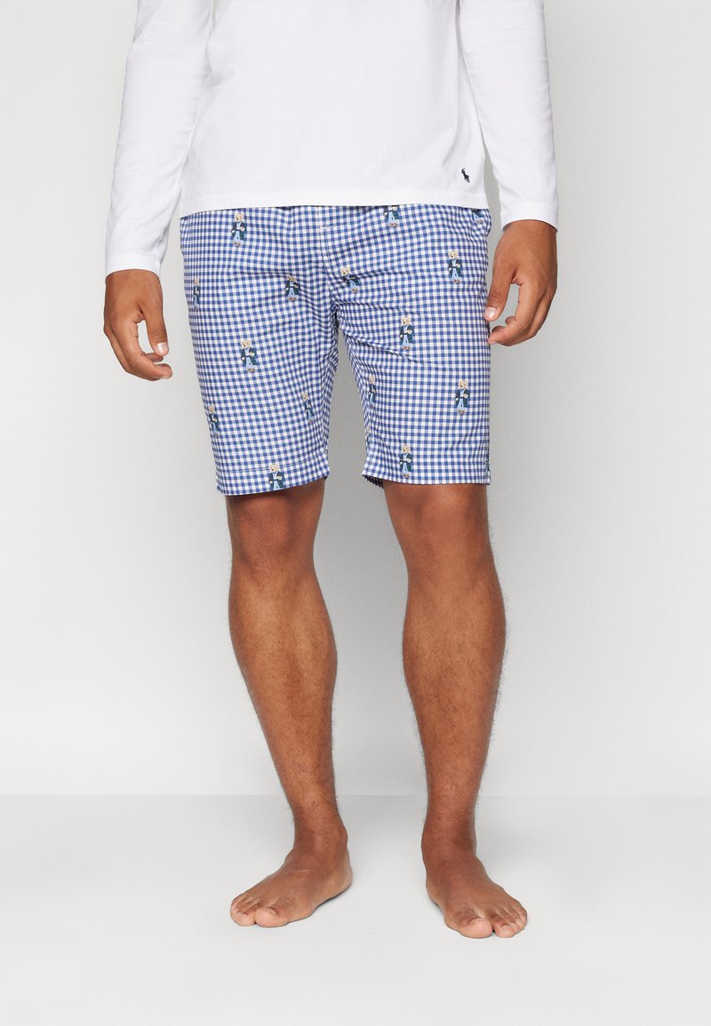 Polo Ralph Lauren SHORT SLEEP BOTTOM - Pyžamové nohavice - blue/multi-coloured