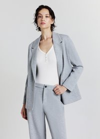 Calliope MONOPETTO UNITA - Blazer - grigio medio melange
