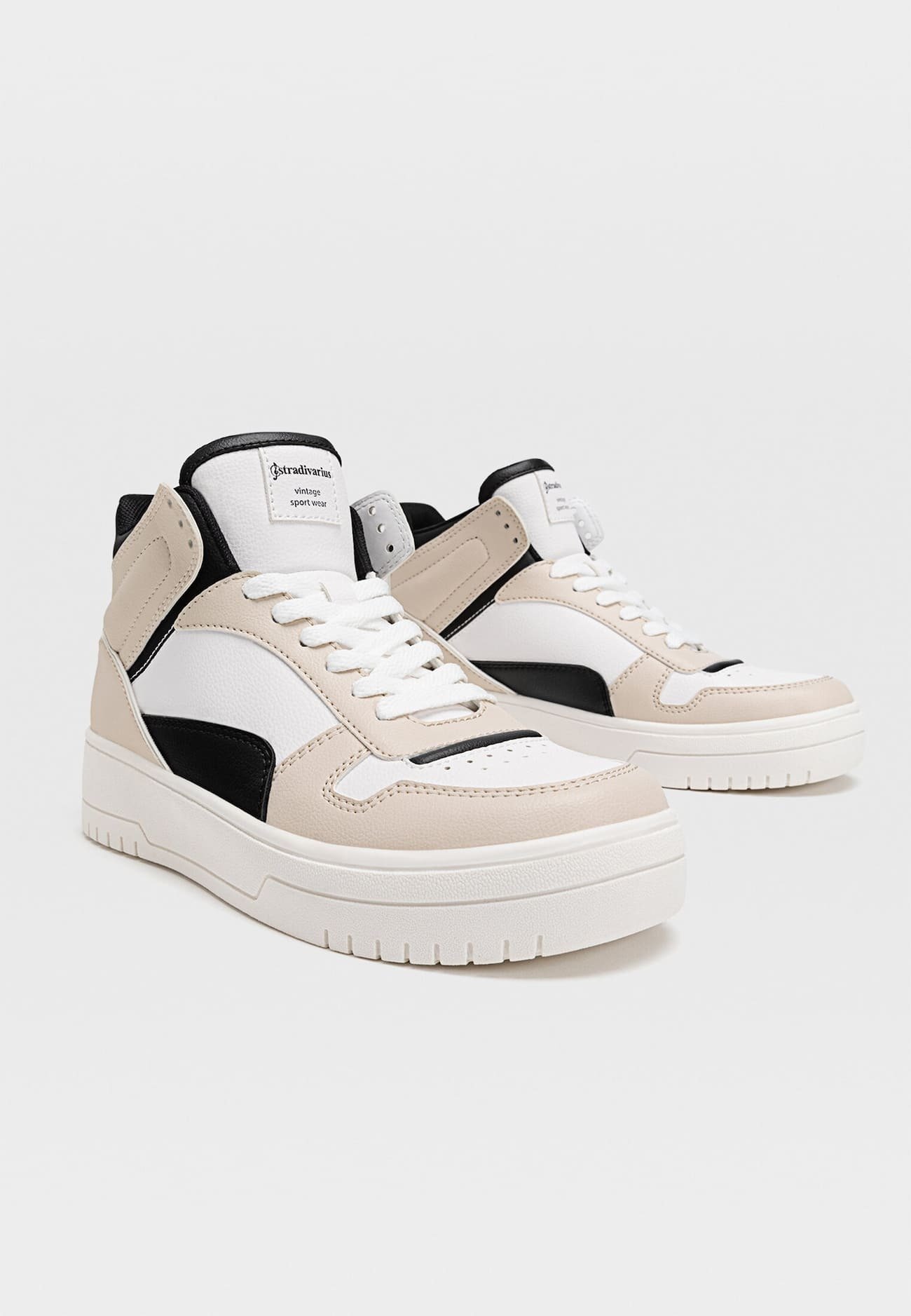 Stradivarius Sneakers alte - light brown/marrone chiaro - Zalando.it