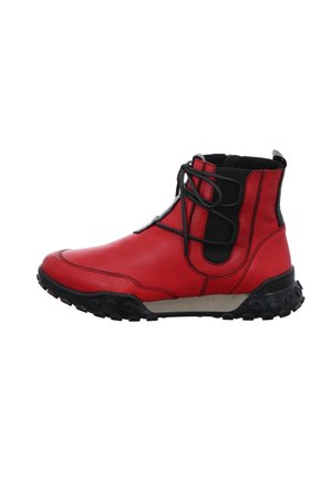 ANILINA  - Schnürstiefelette - rot schwarz