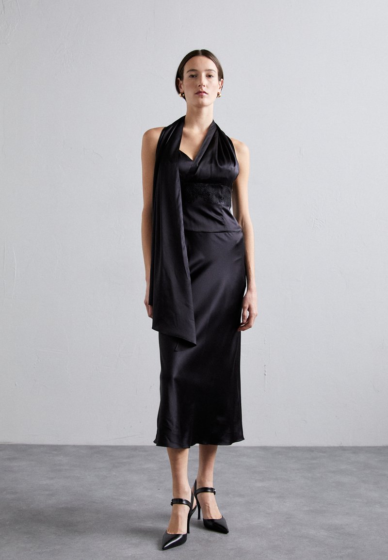 Materiel - SCARF DRESS - Robe de soirée - black, Agrandir