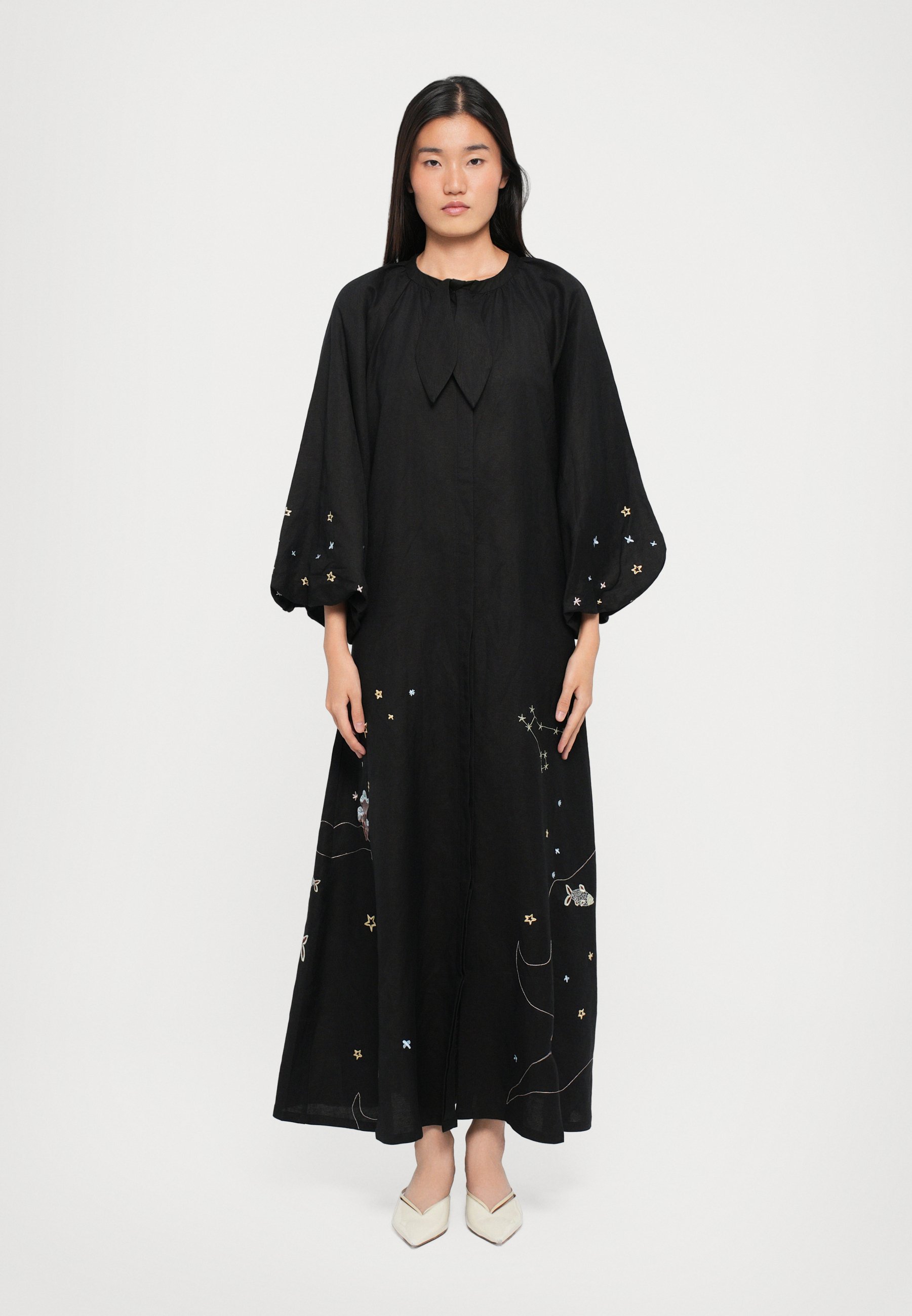 Helmstedt MOMO DRESS - Maxi dress - black beauty/black - Zalando.co.uk