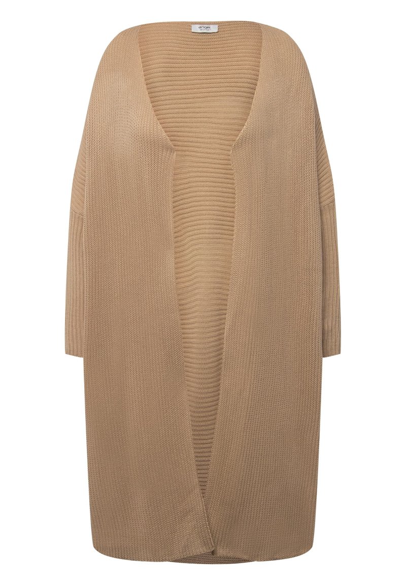 Long Cardigan Cashmere Cardigan Beige Lang Damen Angel Of