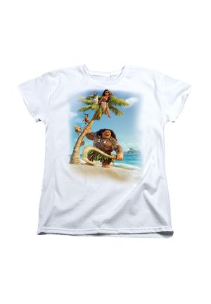 MOANA POSTER - Print T-shirt - white