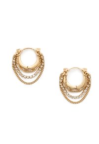 PYRAMID - Earrings - gold-coloured