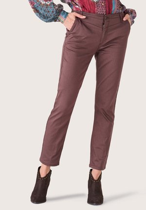 Camomilla Italia DOMINIK - Pantalon classique - marrone scuro
