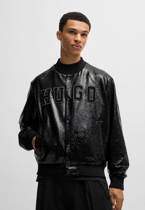 HUGO BAILEY - Bomber dzseki - black