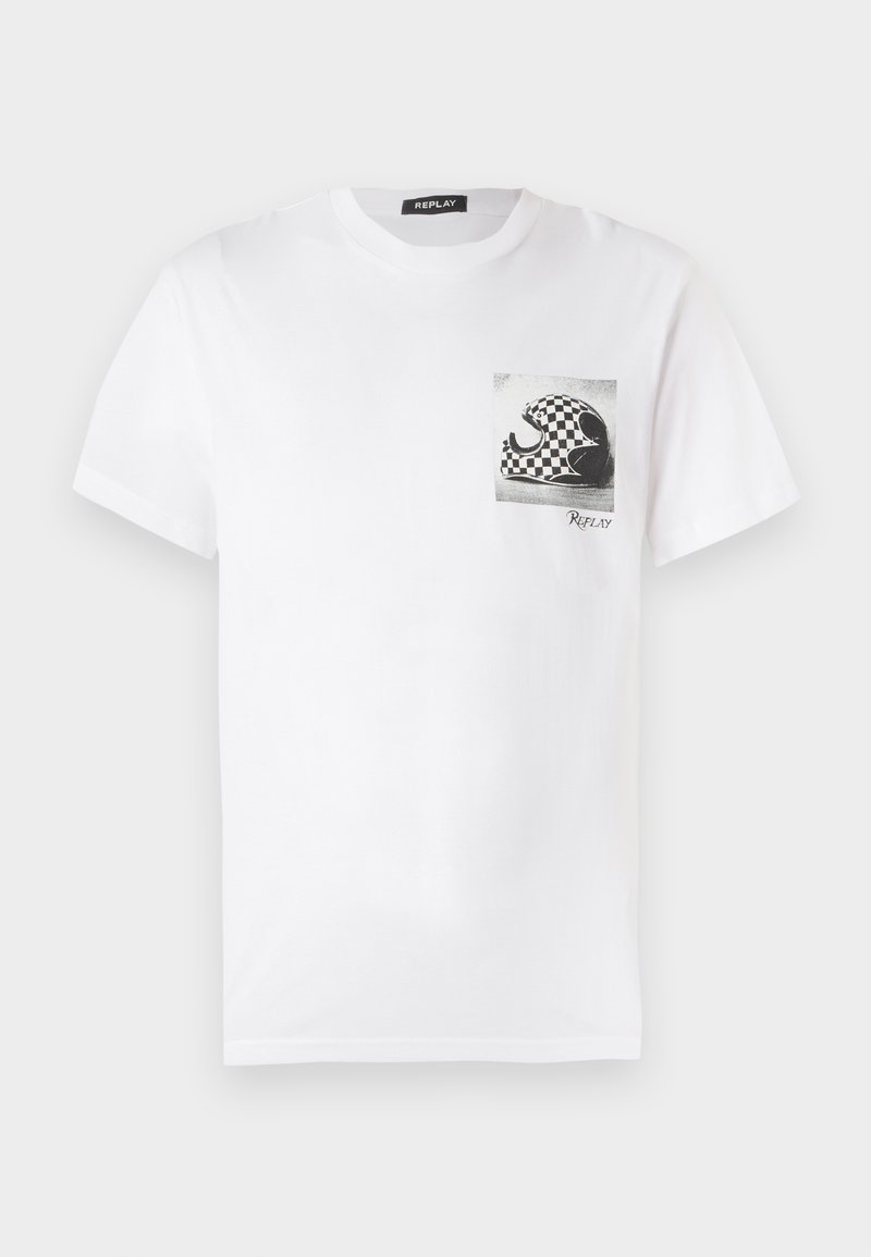 Replay T-shirt print wit