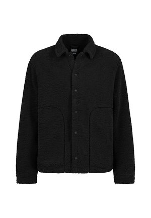 Sublevel, SUBLEVEL FLEECEJACKE MIT KNÖPFEN - Fleece jacket - black