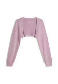 CROPPED - Kardigán - purple