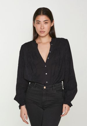 Chemisier Noir élégant - Marque Maison 123 - Taille 44 - Parfait état