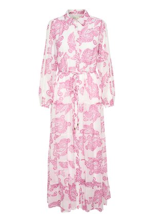 Cream SAMIRA KIM FIT - Maxikleid - fuchsia columbia paisley