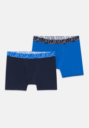 Puma, BOYS SLAUNTED LOGO 2 PACK - Boxers - navy/team royal blue