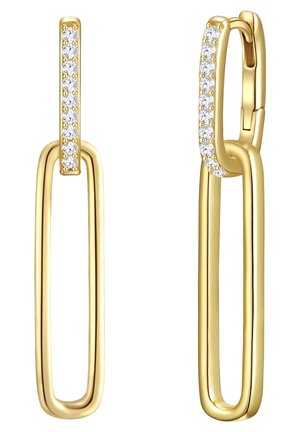 Earrings - gelbgoldfarben