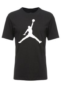 JUMPMAN CREW - Camiseta estampada - black/white