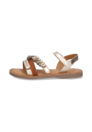 SOPHIE SUN - Sandalen - goud cognac