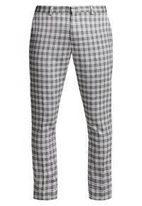 River Island Tygbyxor - black