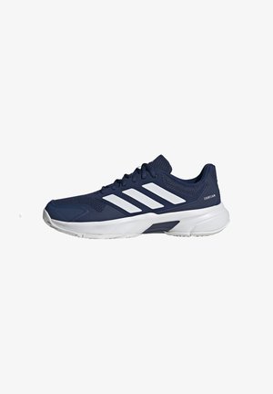 adidas Performance, COURTJAM CONTROL 3 - Zapatillas de tenis para tierra batida - dark blue cloud white dark blue