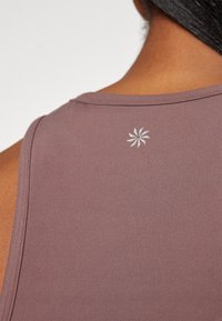 Athleta SALUTATION MIX TANK - Viršus - smoked almond brown