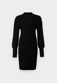 OLMKATIA DRESS - Gebreide jurk - black